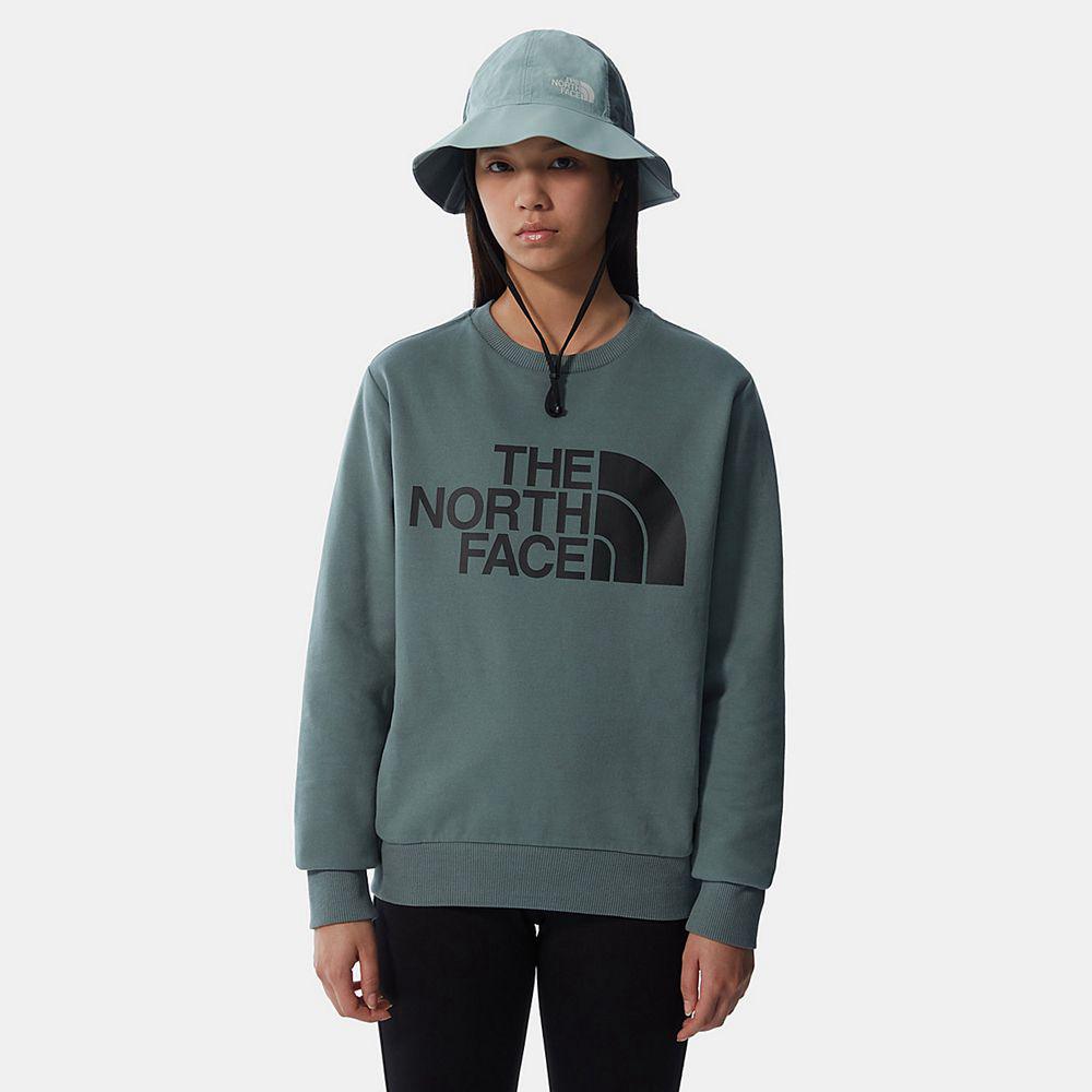 The North Face Standard Γυναικεια Πουλόβερ - Πρασινο (QRJF30891)